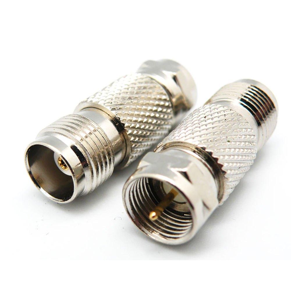 Antennas | 1268 F TNC Coaxial Connector Silver Antennas Antennas