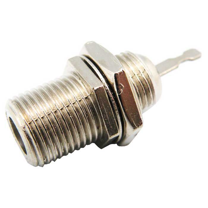 Antennas | 1336 Female Chasis F Connector Silver Antennas Antennas