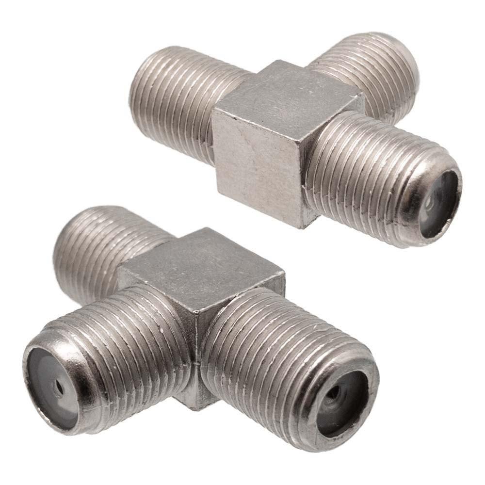 Antennas | Triple Female F Connector Silver Antennas Antennas