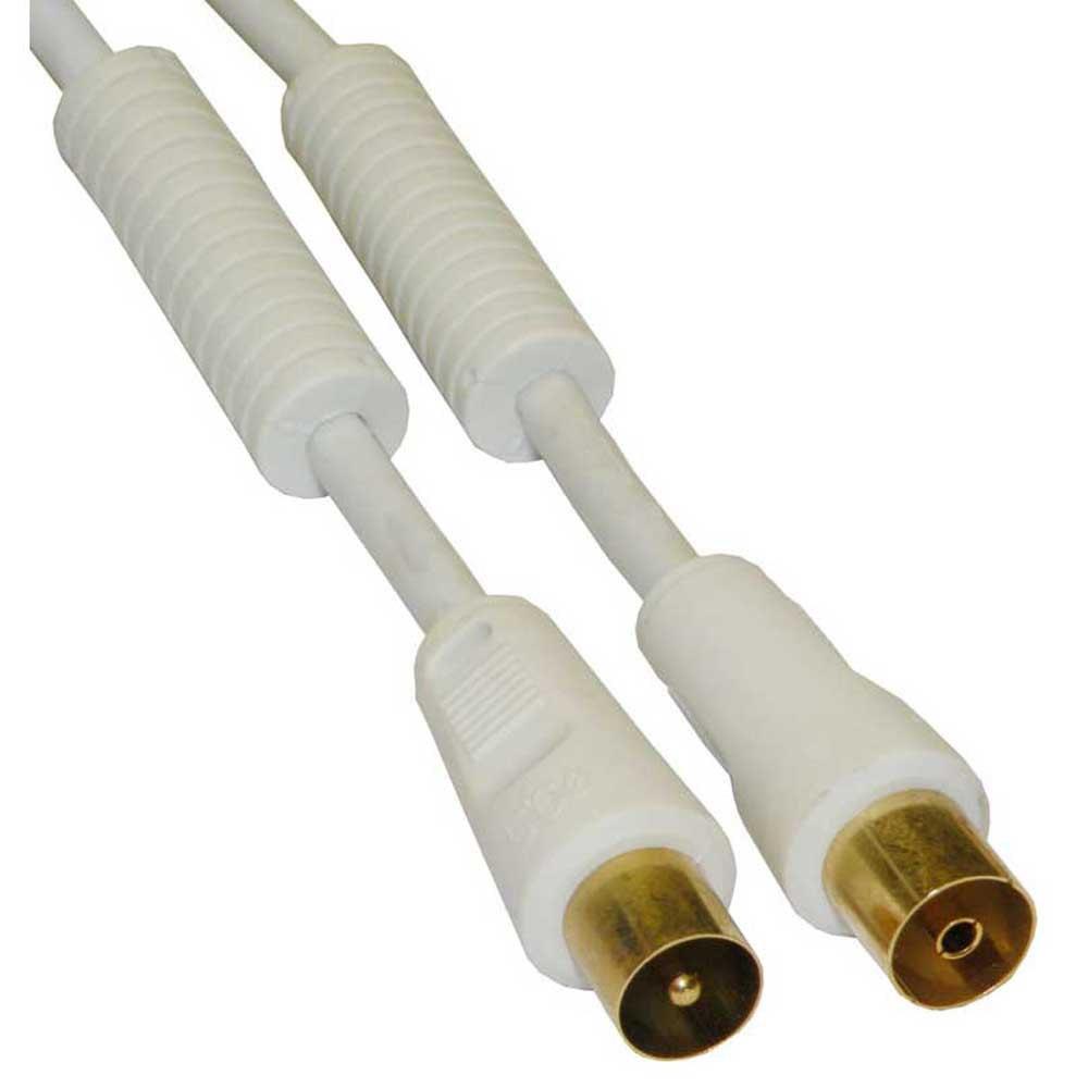 Antennas | TV 1.5 m antenna cable White Antennas Antennas