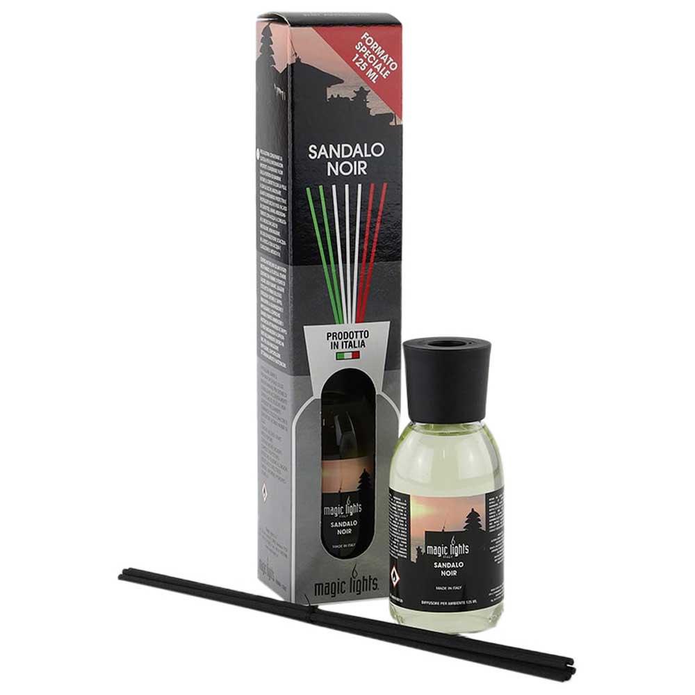 Aroma Diffusers | Mikado Aroma Diffuser Sandalo 125ml Black / Clear Aroma Diffusers Aroma Diffusers