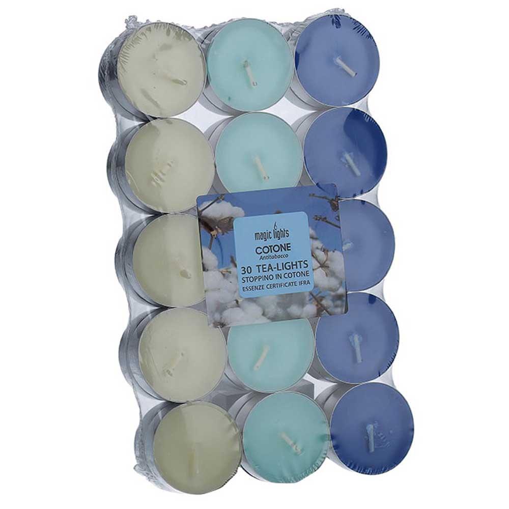 Aroma Diffusers | Scented Candles Cotton 30 units Blue / White Aroma Diffusers Aroma Diffusers