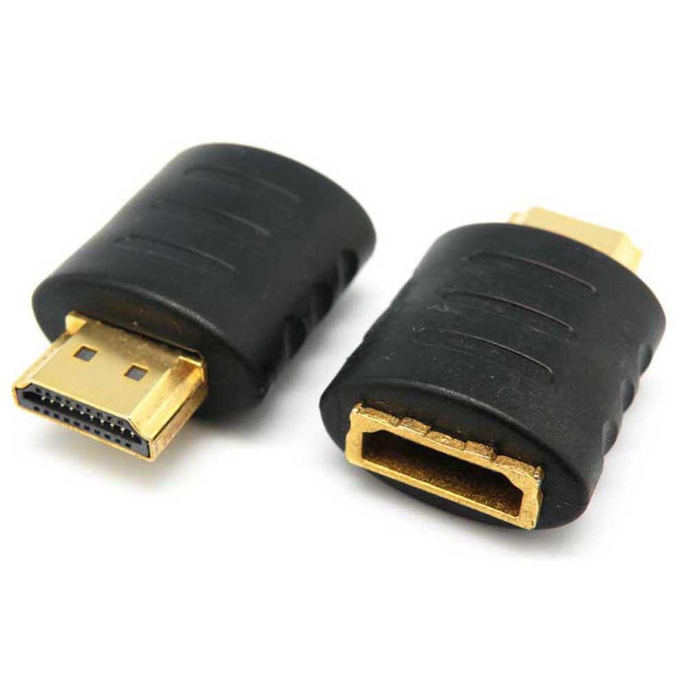 Audio and Video | 0561 M/F HDMI Adapter Black Audio & Video Audio & Video