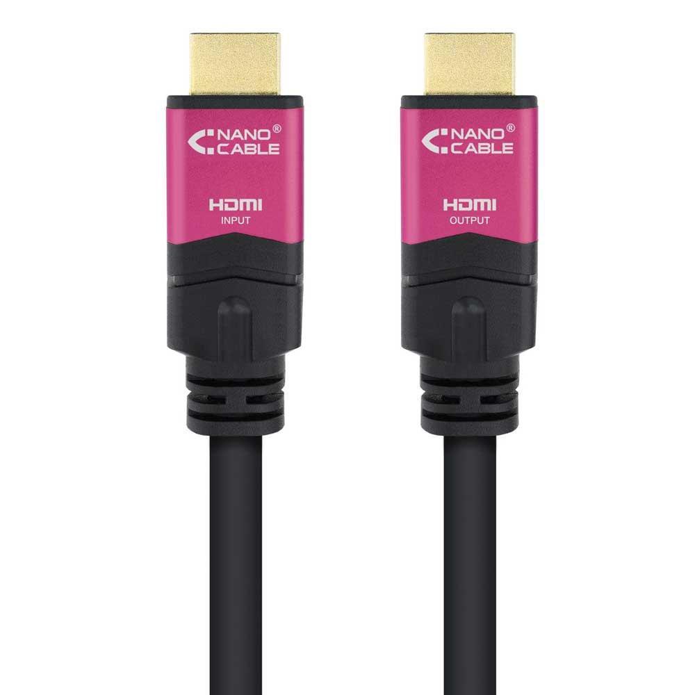 Audio and Video | 10.15.3720 4K 60Hz M/M 20 m HDMI 2.0 Cable Black / Purple Audio & Video Audio & Video