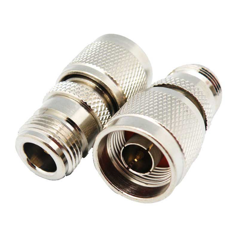 Audio and Video | 1281 Male N Female N Connector Silver Audio & Video Audio & Video