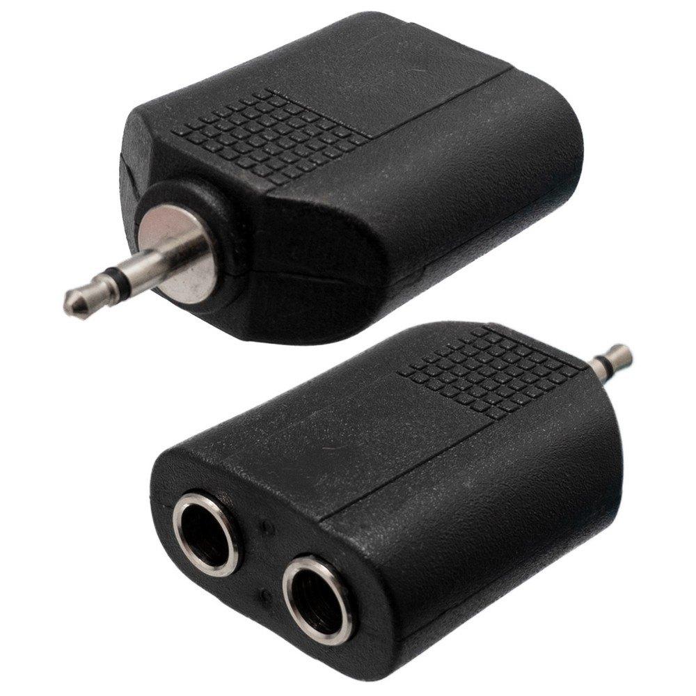 Audio and Video | 1437 Mono M/F Jack 3.5 To Adapter 6.4 mm Black Audio & Video Audio & Video