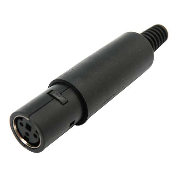 Audio and Video | 1765 DIN Female Connector 3P Black Audio & Video Audio & Video