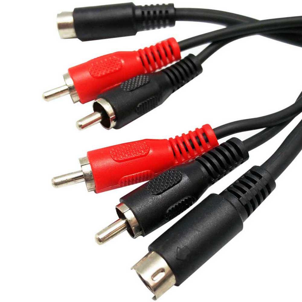 Audio and Video | 1928 M/M 1.5 m RCA Cable Black / Red Audio & Video Audio & Video