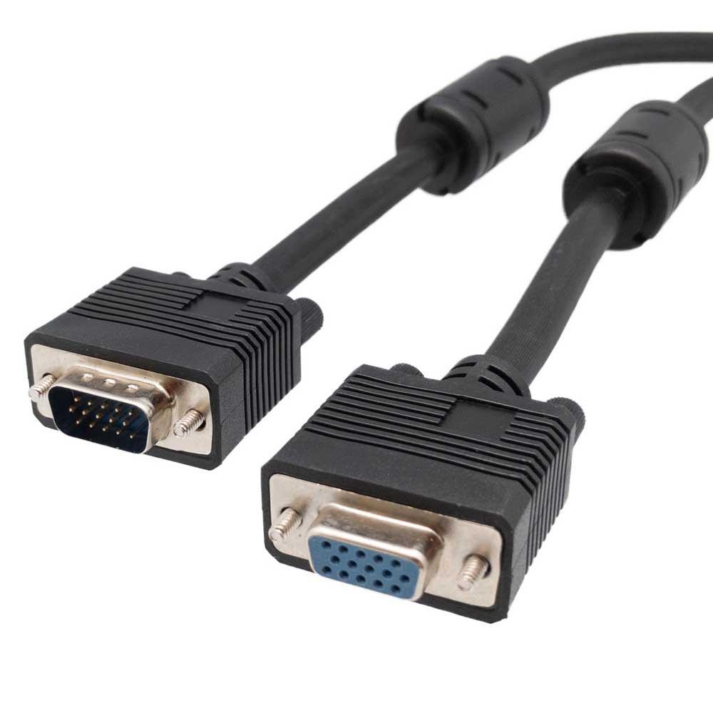 Audio and Video | 2068-15 VGA Cable Male Female 15 m Black Audio & Video Audio & Video