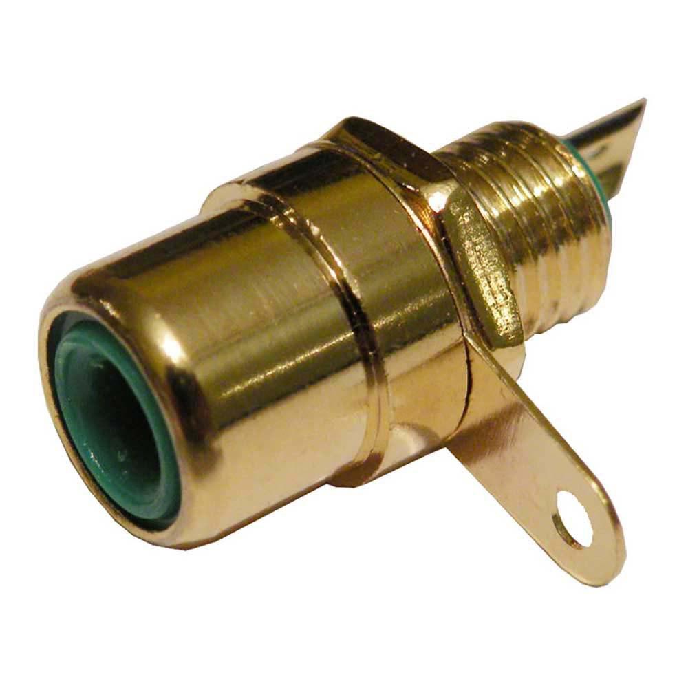 Audio and Video | 3081V RCA Female Connector Gold / Green Audio & Video Audio & Video