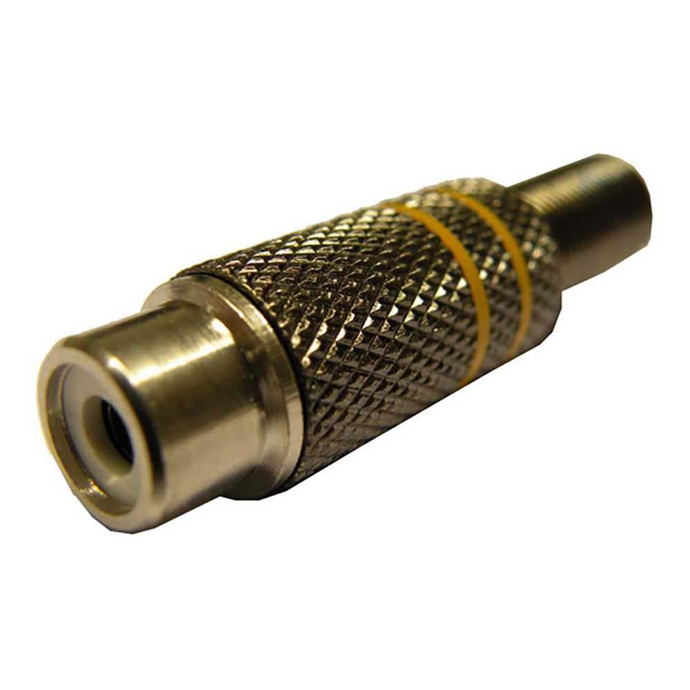 Audio and Video | 3263A RCA Female Connector Gold / Yellow Audio & Video Audio & Video