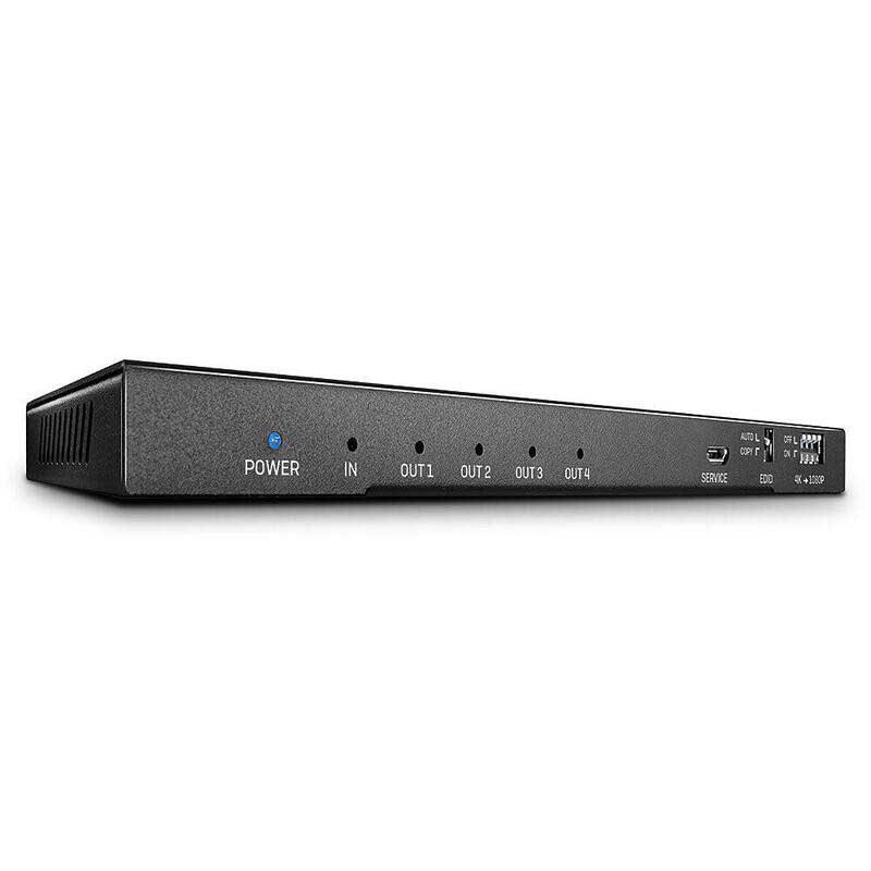 Audio and Video | 38231 4 HDMI Audio Splitter Black Audio & Video Audio & Video