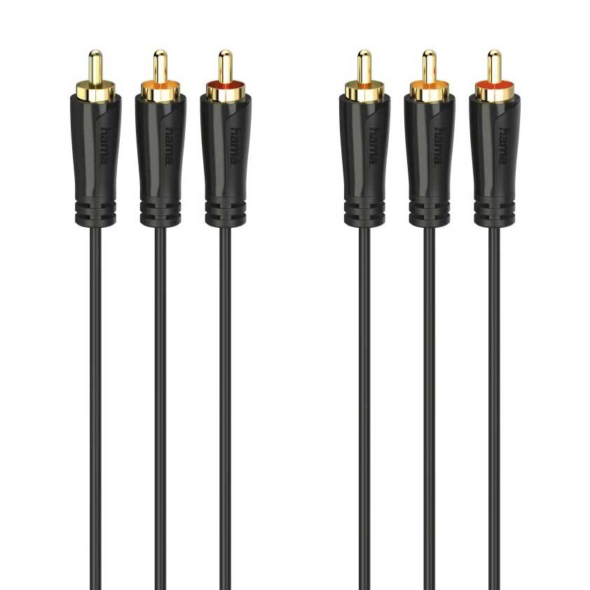 Audio and Video | 3S 3 m RCA Cable Black Audio & Video Audio & Video