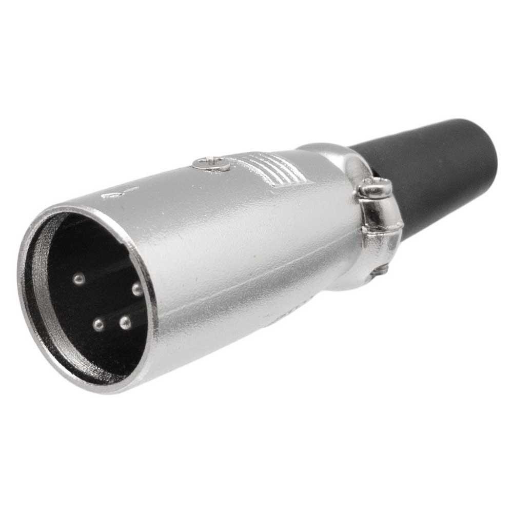 Audio and Video | 4 Pin 1570 XLR Connector Silver Audio & Video Audio & Video