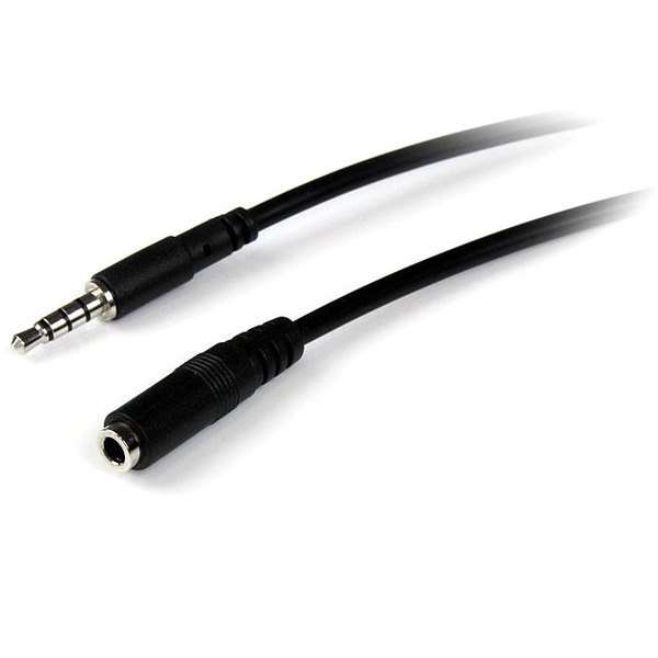 Audio and Video | 4 Position Headset Extension Cable 3.5 mm Black Audio & Video Audio & Video