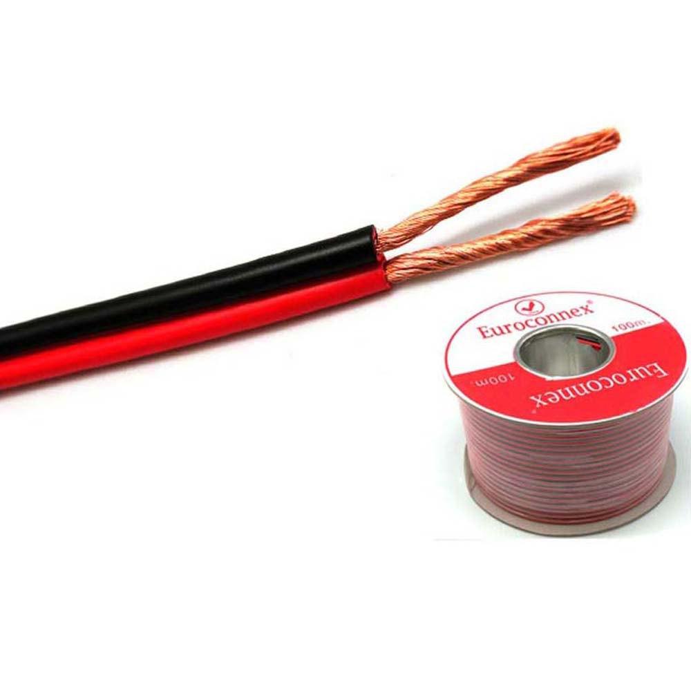 Audio and Video | 4511 2×1 mm 100 m Speaker Cable Black / Red Audio & Video Audio & Video