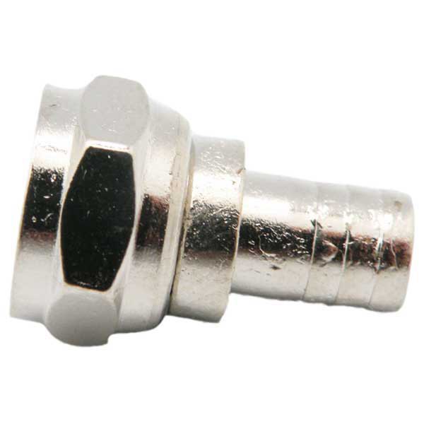 Audio and Video | 5C2V F Male Crimp RG6 Connector Silver Audio & Video Audio & Video