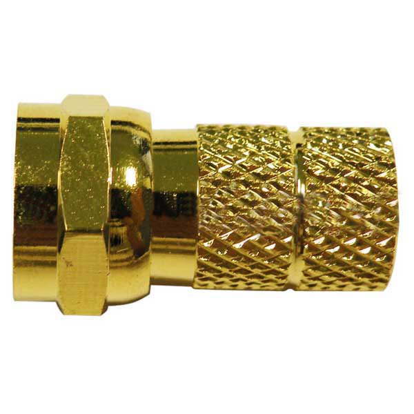 Audio and Video | 5C2V F Male Thread Dorado RG6 Connector Gold Audio & Video Audio & Video