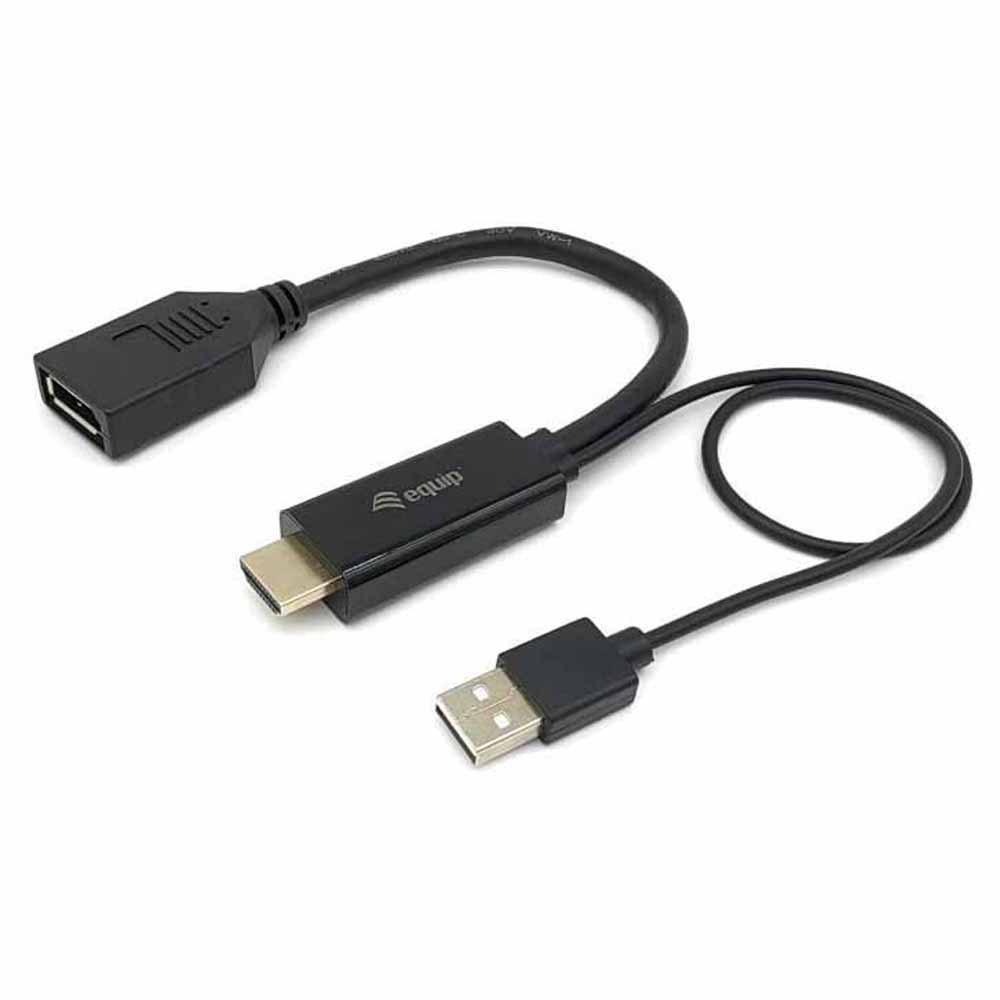 Audio and Video | 902235861 15 cm HDMI To DisplayPort Adapter Black Audio & Video Audio & Video