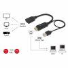 Audio and Video | 902235861 15 cm HDMI To DisplayPort Adapter Black Audio & Video Audio & Video