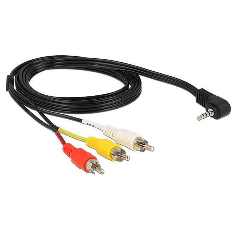 Audio and Video | 903126558 1.5 m Jack 3.5 Cable Black Audio & Video Audio & Video