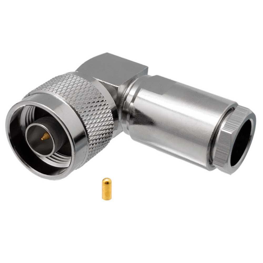 Audio and Video | 90N Male Weld Ptfe RG213 Connector Silver Audio & Video Audio & Video