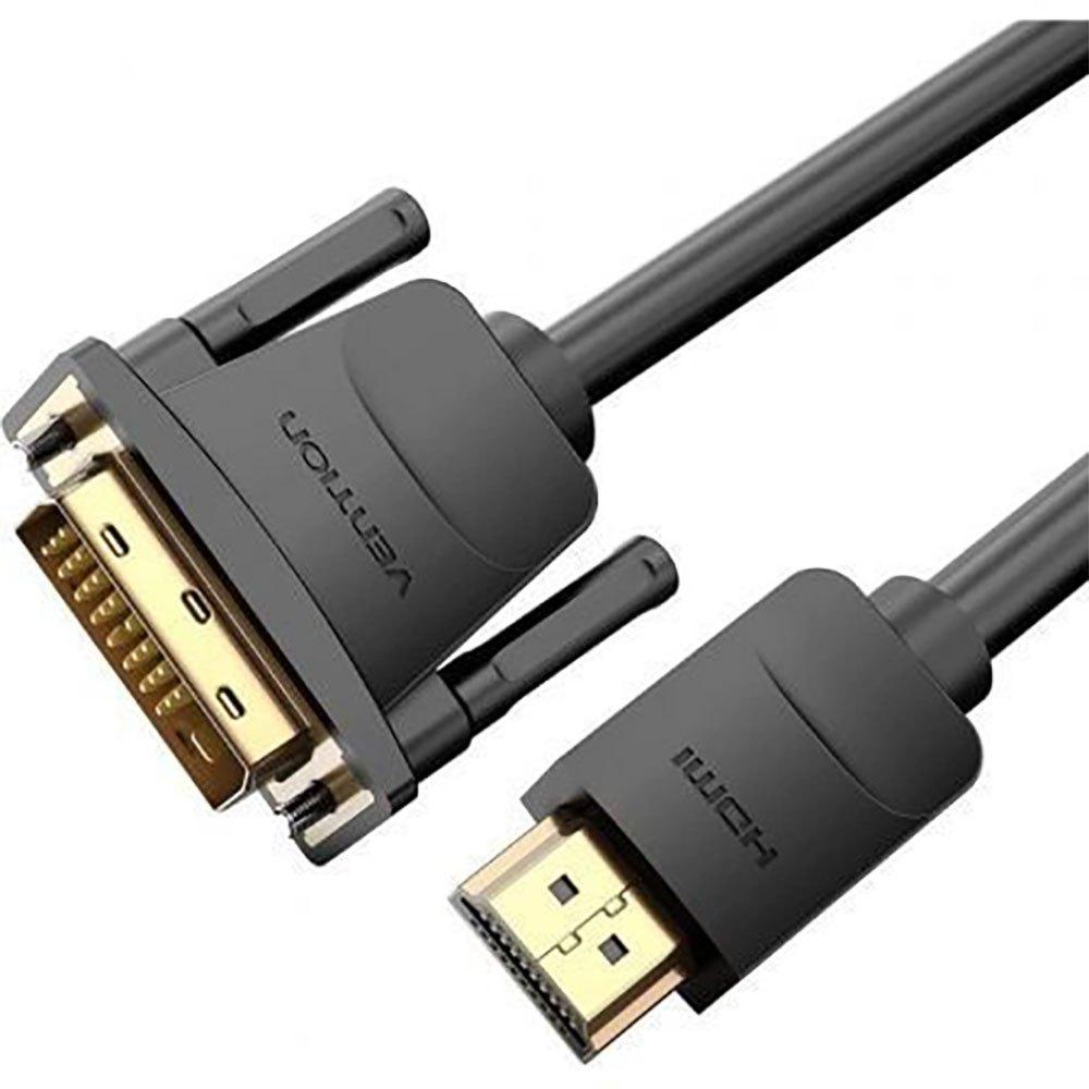 Audio and Video | ABFBI 3 m HDMI To DVI Cable Black Audio & Video Audio & Video