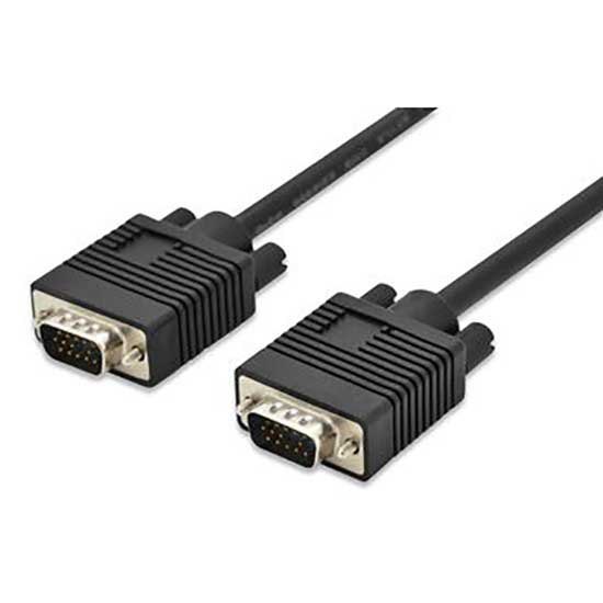 Audio and Video | AK-310103-030-S 3 m VGA Cable Black Audio & Video Audio & Video