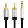 Audio and Video | BCFBF 1 m Jack 3.5 Cable Black Audio & Video Audio & Video