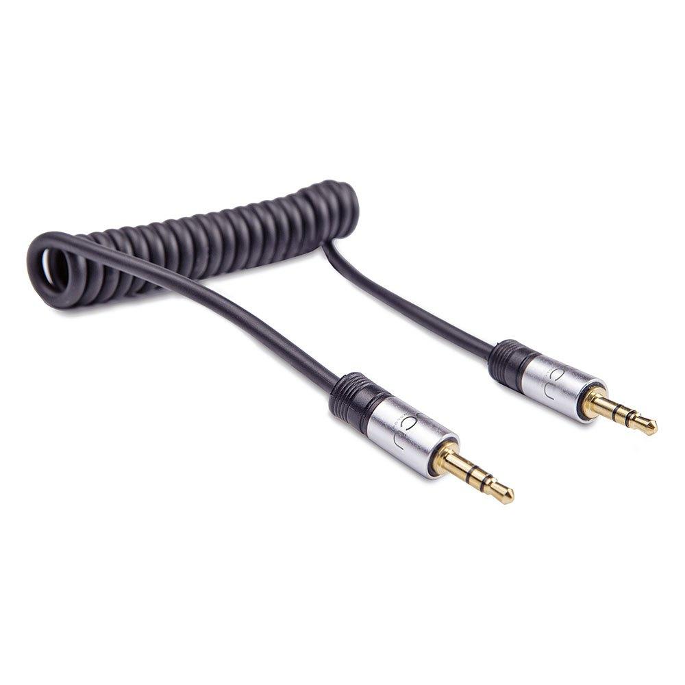 Audio and Video | Connection Jack 3.5 St. M-3.5 St. M Curly 1m Black Audio & Video Audio & Video