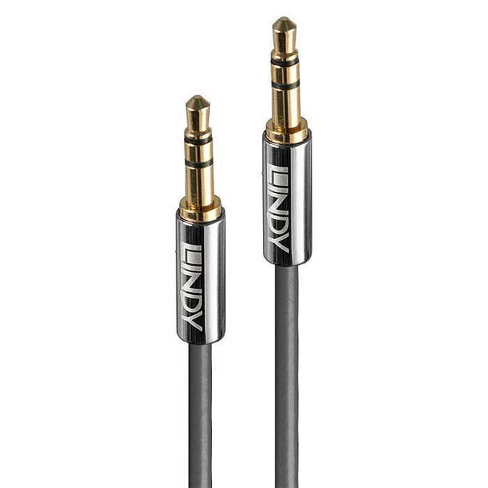 Audio and Video | Cromo Line Jack 3.5 Cable 1 m Black Audio & Video Audio & Video