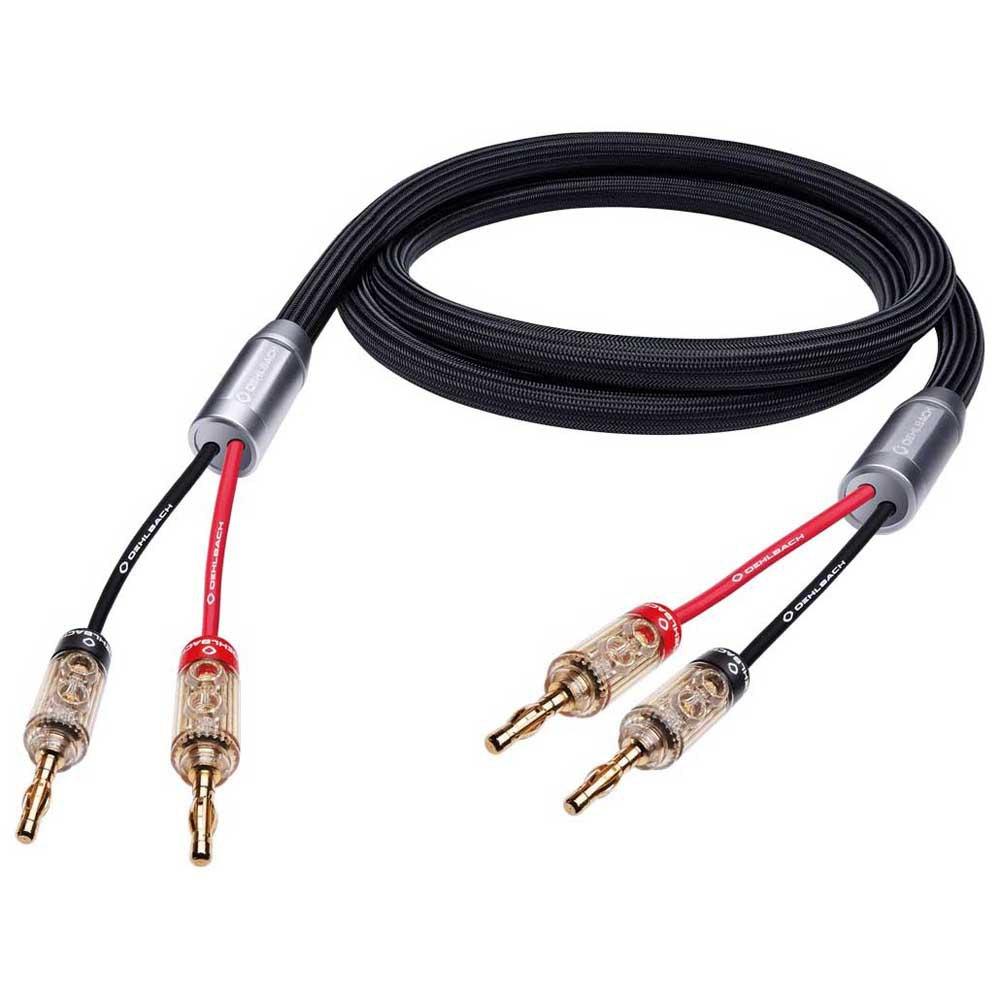 Audio and Video | D1C110613 XXL 3 m Speaker Cable Black Audio & Video Audio & Video