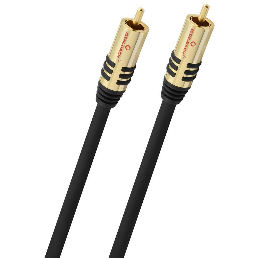 Audio and Video | D1C21531 Subwoofer Cinch Cable 1 m Black Audio & Video Audio & Video