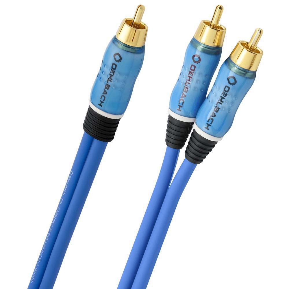 Audio and Video | D1C22702 Subwoofer Y-RCA Cable 2 m Blue Audio & Video Audio & Video