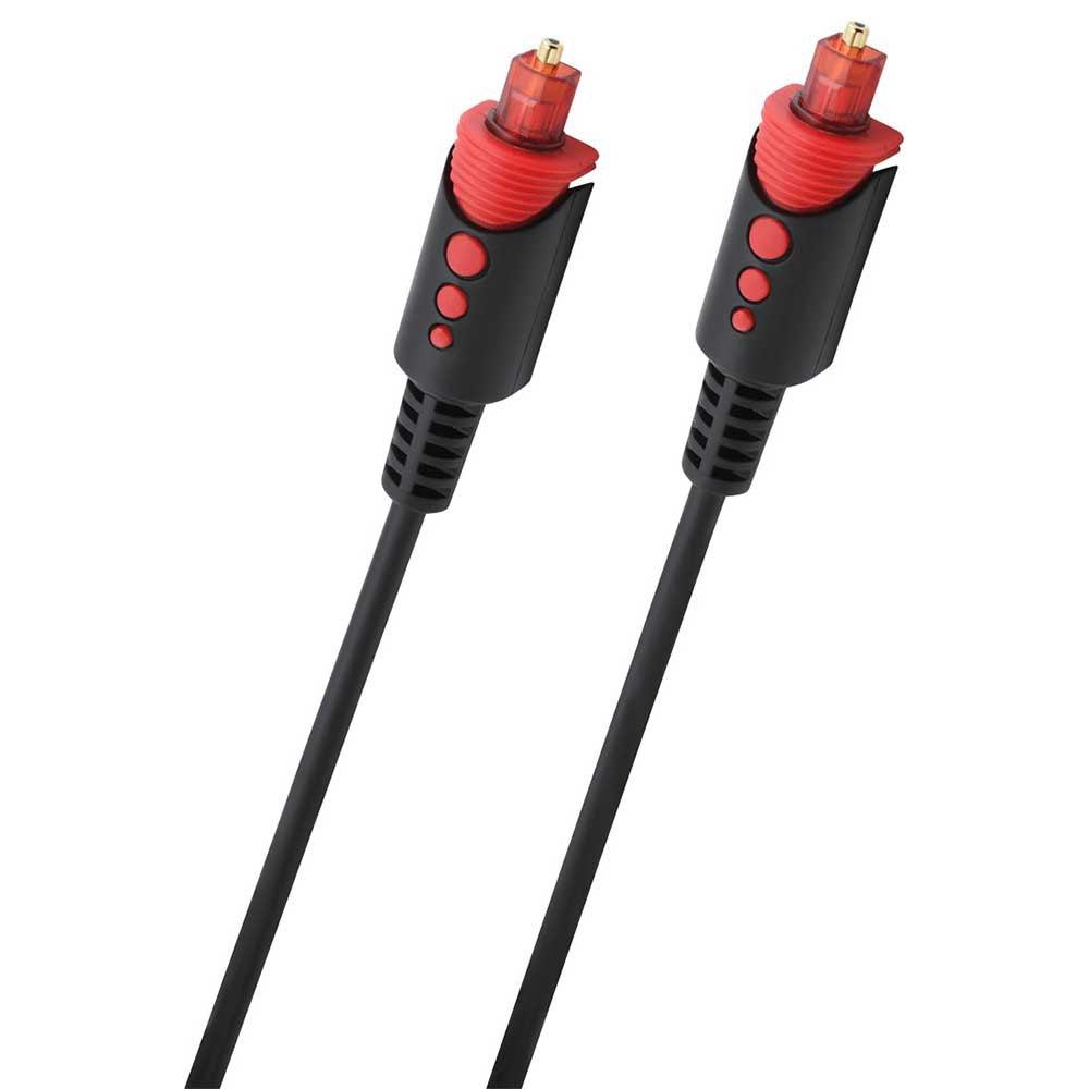 Audio and Video | D1C6008 Optic Cable Black / Red Audio & Video Audio & Video