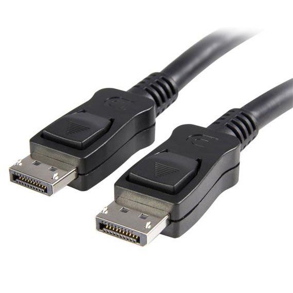 Audio and Video | DisplayPort Cable With Latches 7 m Black Audio & Video Audio & Video