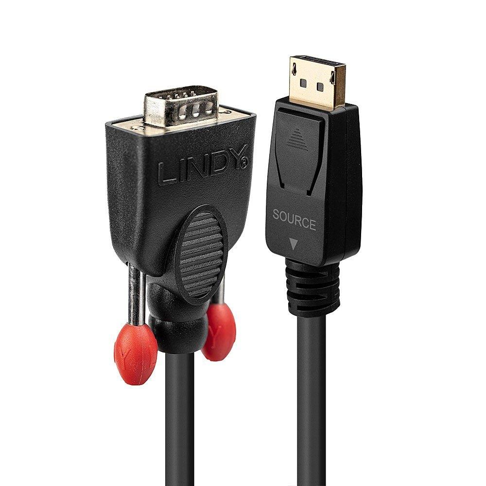 Audio and Video | DisplayPort To VGA Cable 2 m Black Audio & Video Audio & Video