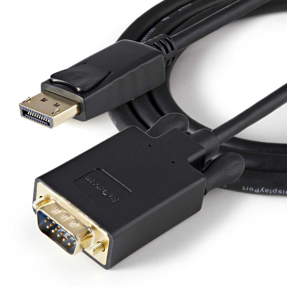 Audio and Video | DisplayPort To VGA Cable 91 cm Black Audio & Video Audio & Video