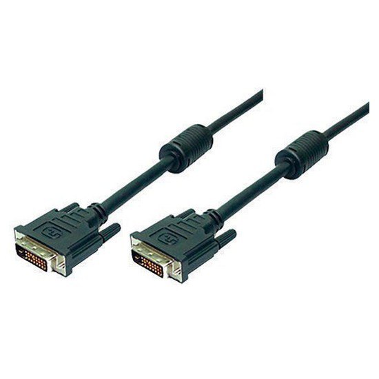 Audio and Video | DVI-D Male To Male Cable 2 m Dark Blue Audio & Video Audio & Video