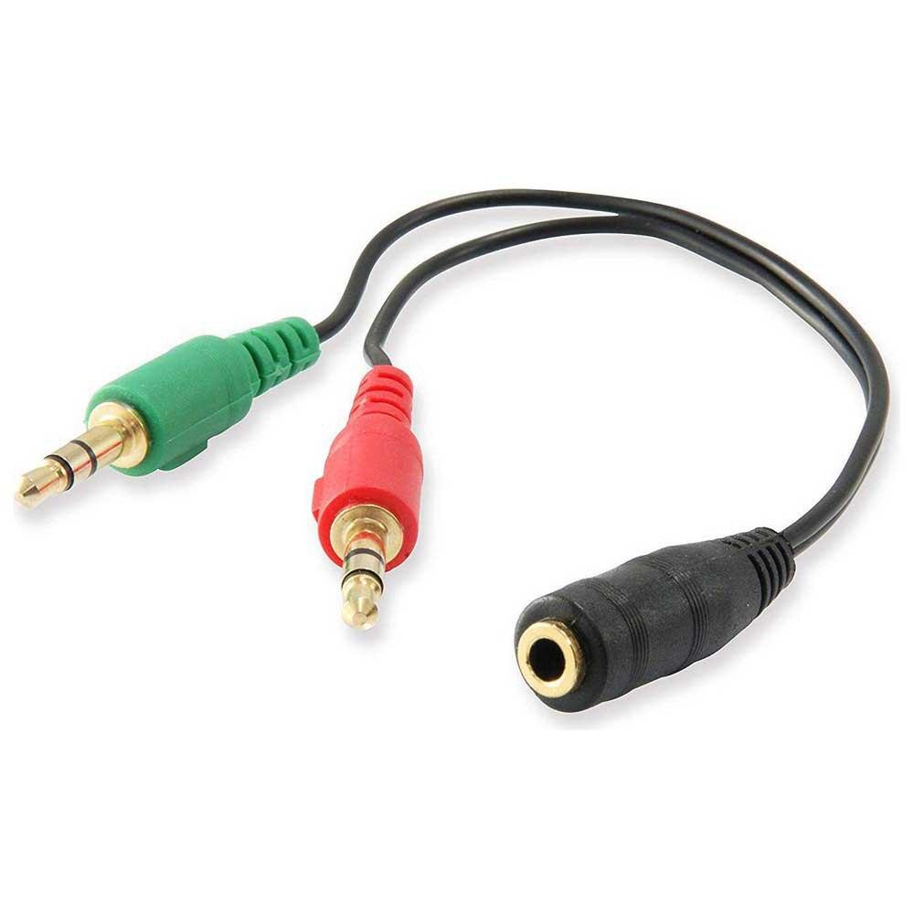 Audio and Video | EC1642 Jack M/F Splitter 2.5 mm 15 cm Black Audio & Video Audio & Video