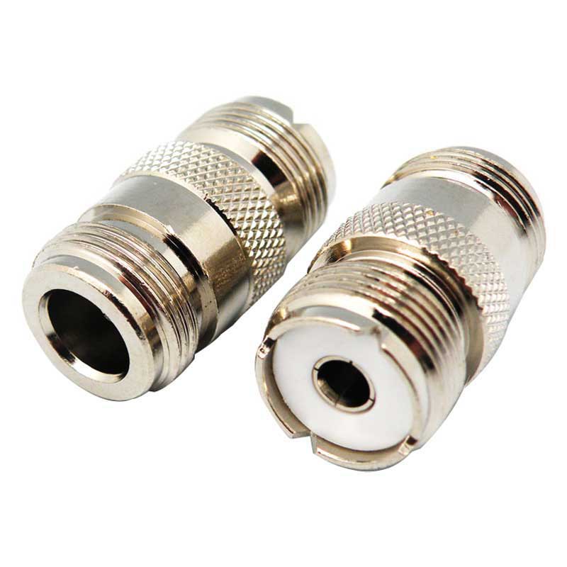 Audio and Video | Female Uhf Female N Connector Silver Audio & Video Audio & Video