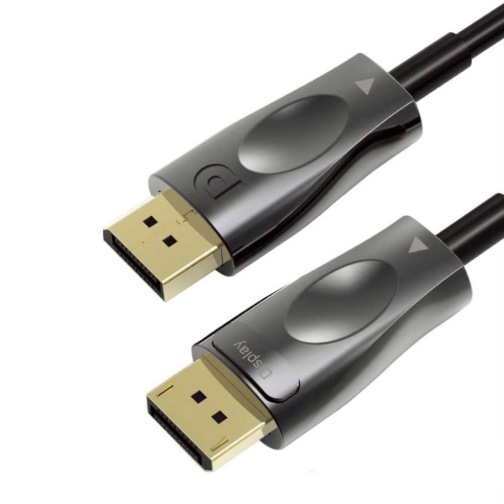 Audio and Video | Fiber Optic DisplayPort 1.4 Cable 10 m Black Audio & Video Audio & Video