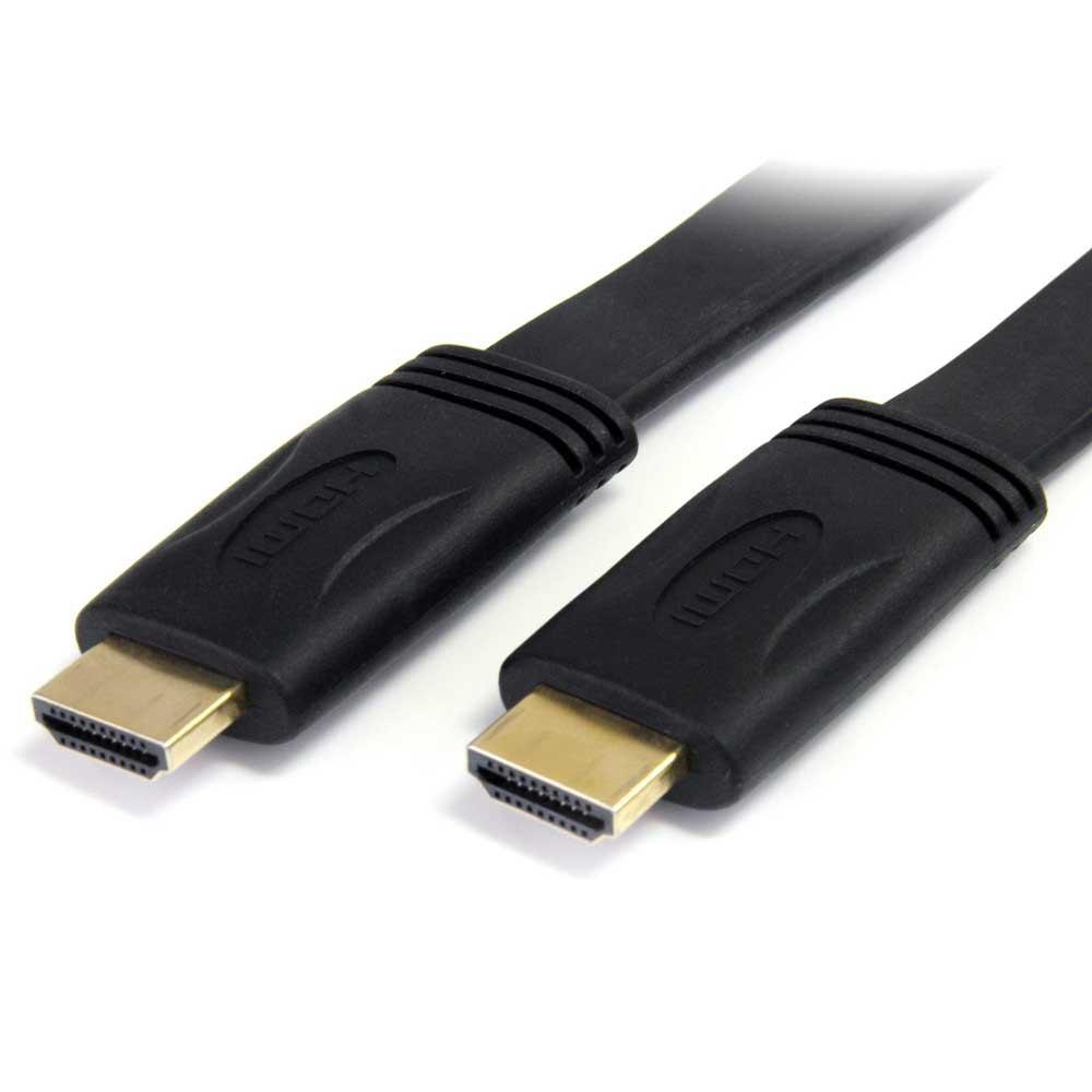 Audio and Video | Flat High Speed HDMI Cable 2 m Black Audio & Video Audio & Video