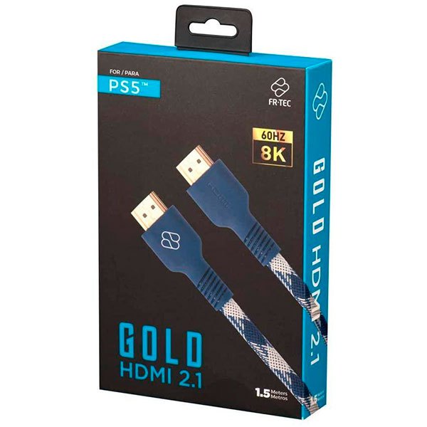 Audio and Video | FrTec HDMI 2.1 1.5 m PS5 Cable Blue Audio & Video Audio & Video