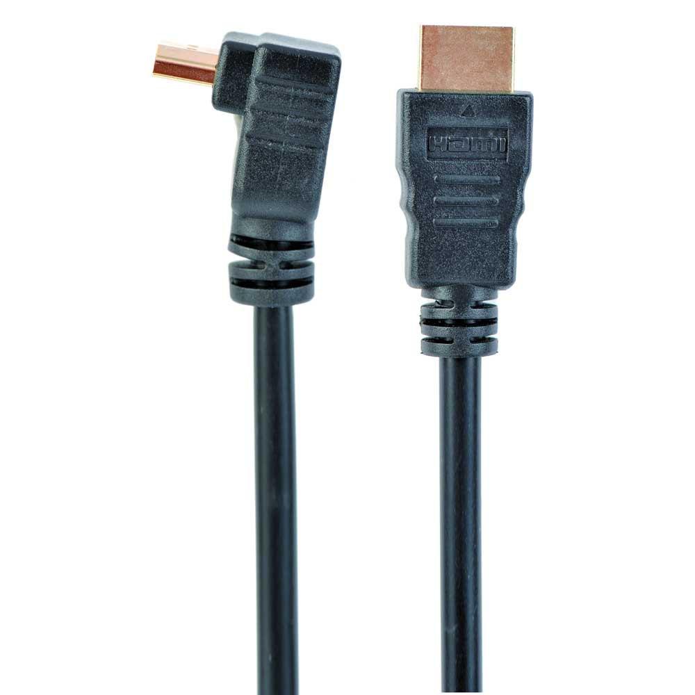 Audio and Video | HDMI 4K 3D 90º Cable 3 m Black Audio & Video Audio & Video