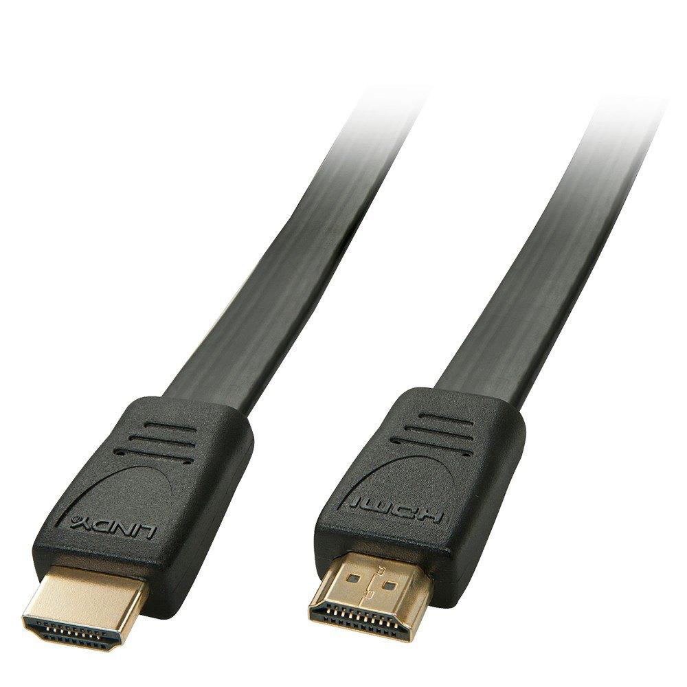 Audio and Video | HDMI Flat Cable 2 m Black Audio & Video Audio & Video