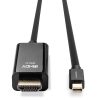 Audio and Video | HDMI To Mini DisplayPort 4K Cable 3 m Black Audio & Video Audio & Video