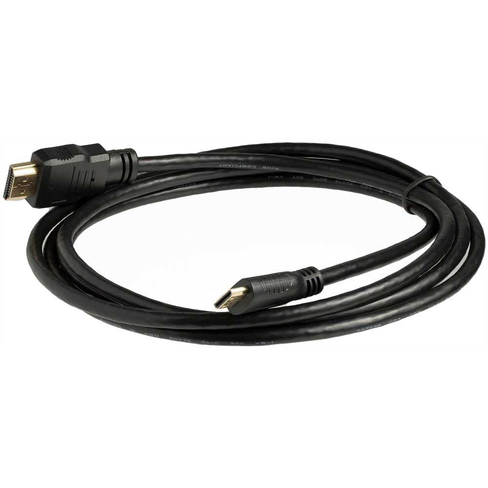 Audio and Video | High Speed HDMI To HDMI Mini Cable 2 m Black Audio & Video Audio & Video