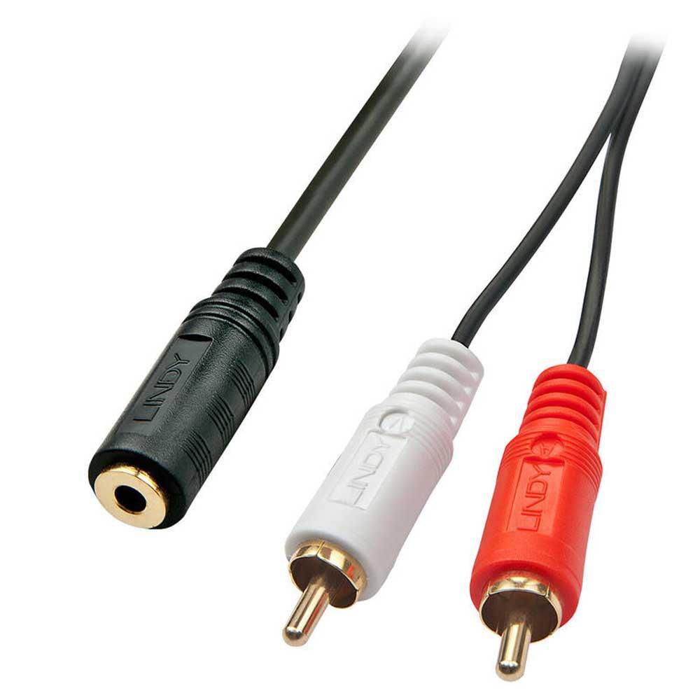 Audio and Video | H/M Aux Cable 25 cm Black / Red / White Audio & Video Audio & Video