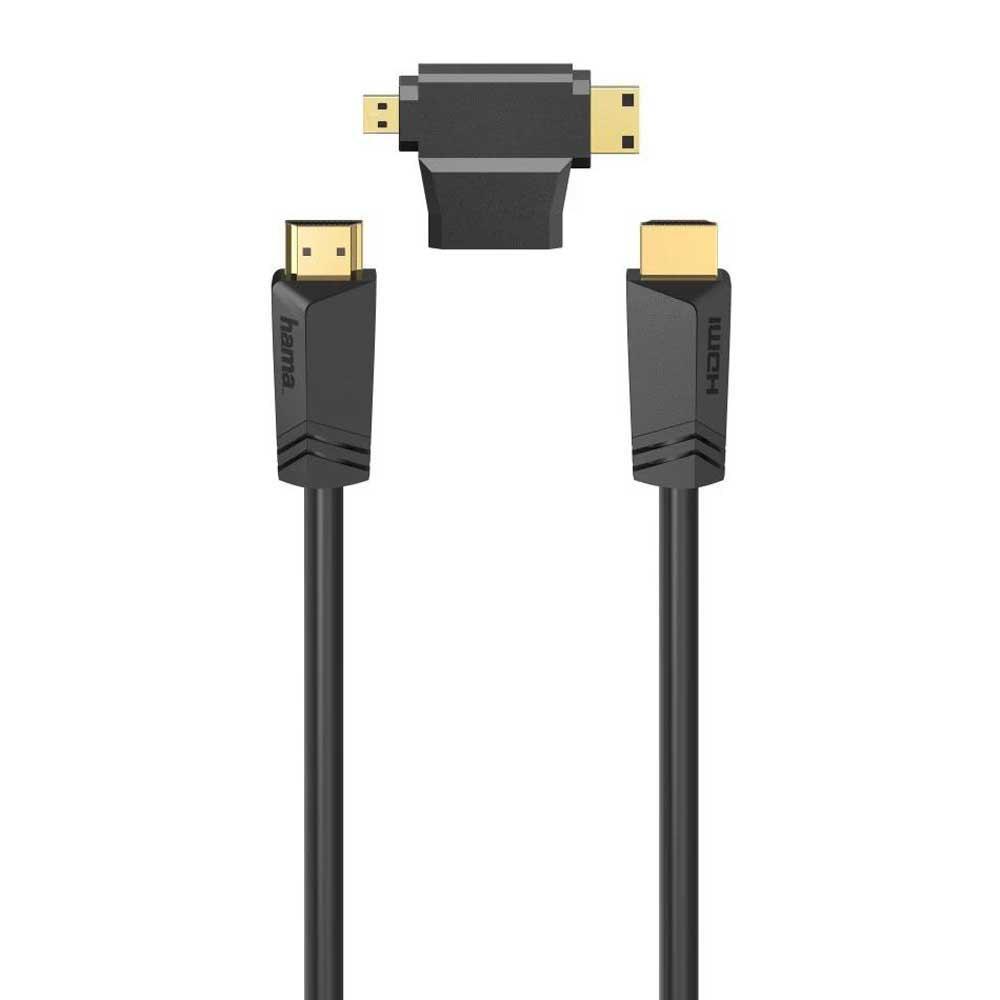 Audio and Video | HS 4K With 2 Adapters HDMI Cable 1.5 m Black Audio & Video Audio & Video